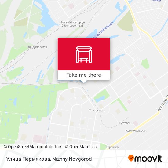 Улица Пермякова map