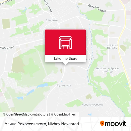 Улица Рокоссовского map