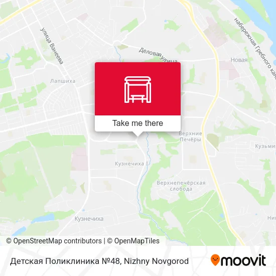Детская Поликлиника №48 map
