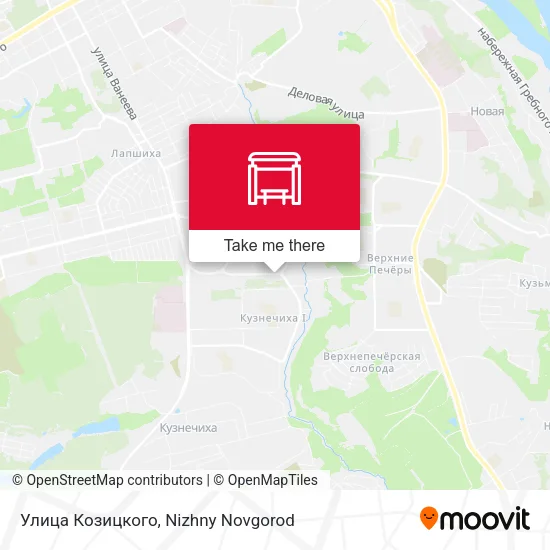 Улица Козицкого map