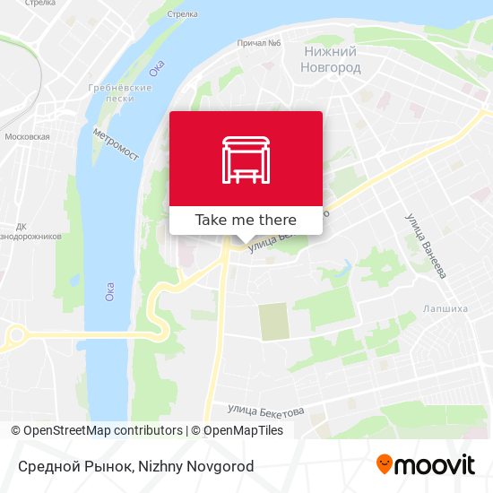 Средной Рынок map