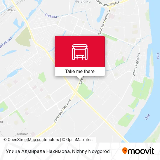 Улица Адмирала Нахимова map