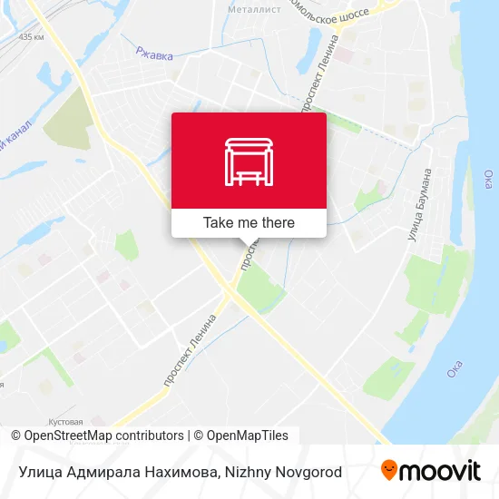 Улица Адмирала Нахимова map