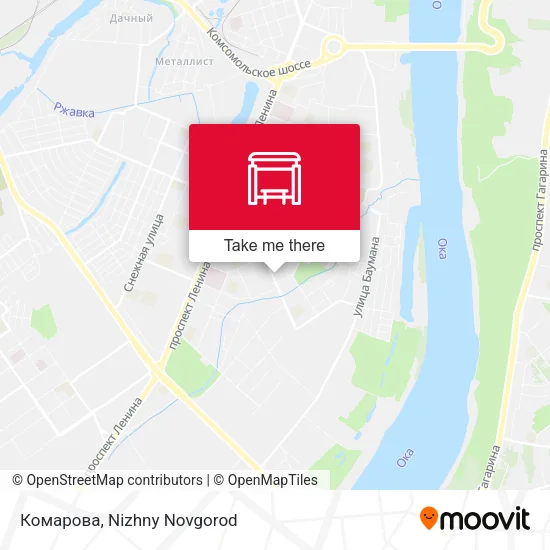 Комарова map