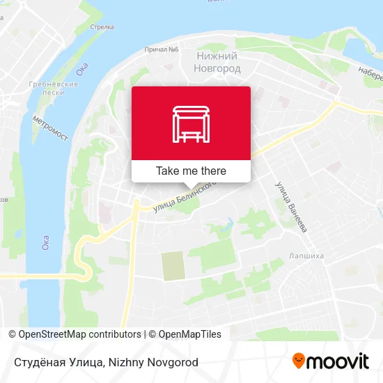 Студёная Улица map