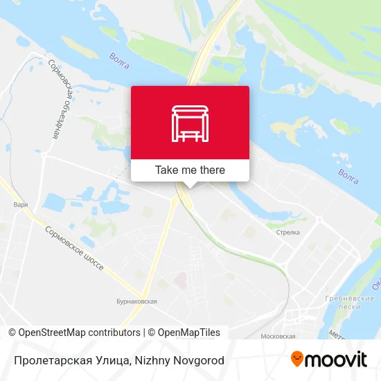 Пролетарская Улица map