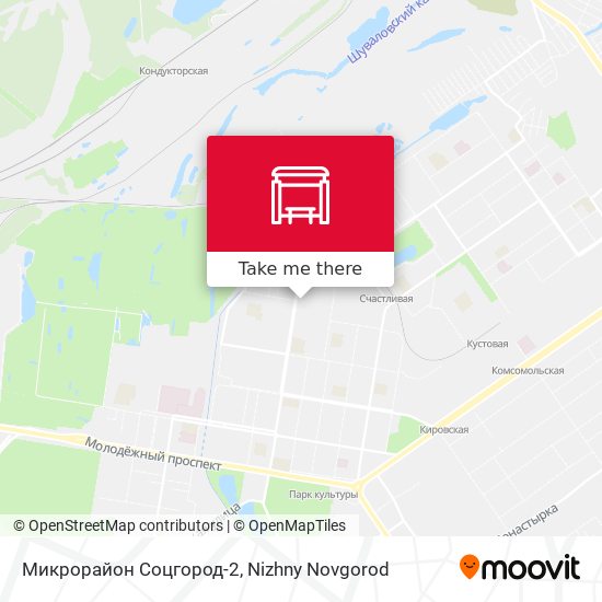 Микрорайон Соцгород-2 map