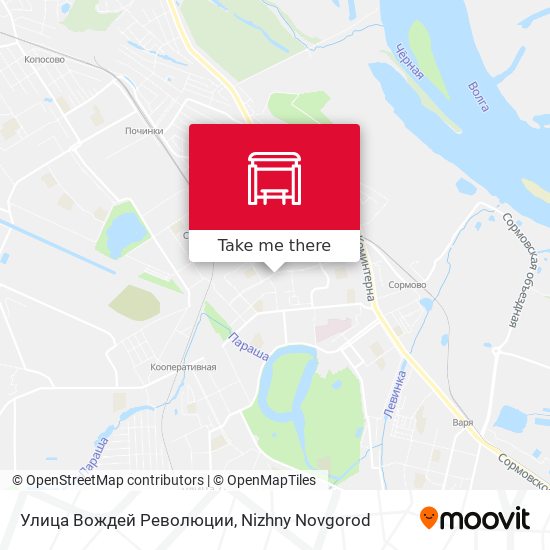 Улица Вождей Революции map