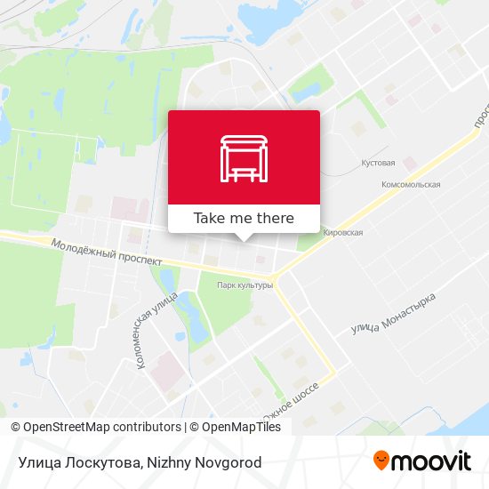 Улица Лоскутова map