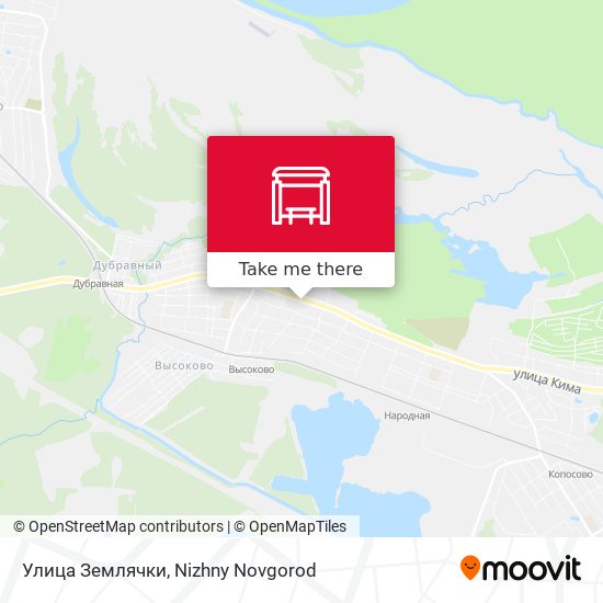 Улица Землячки map