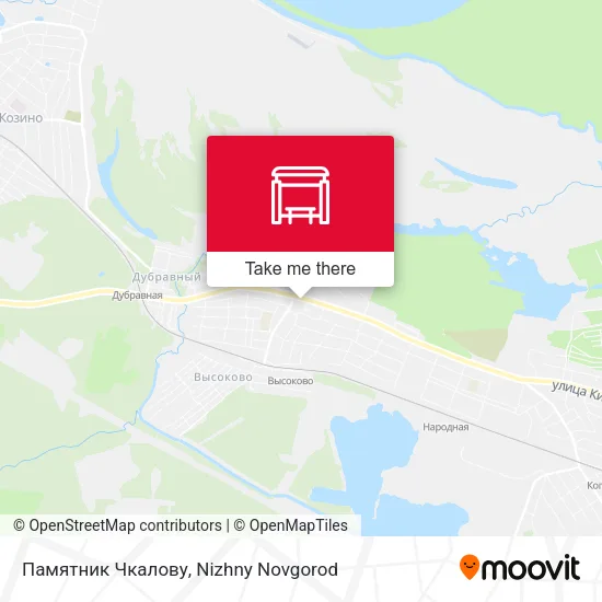 Памятник Чкалову map