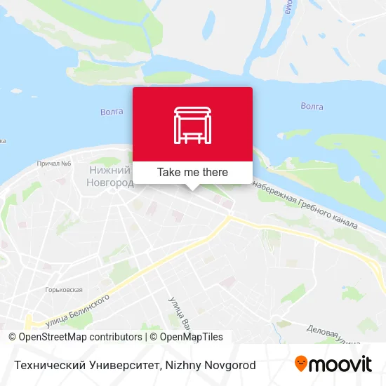 Технический Университет map