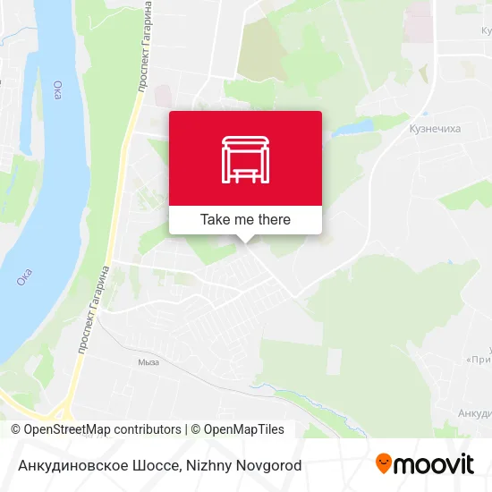 Анкудиновское Шоссе map