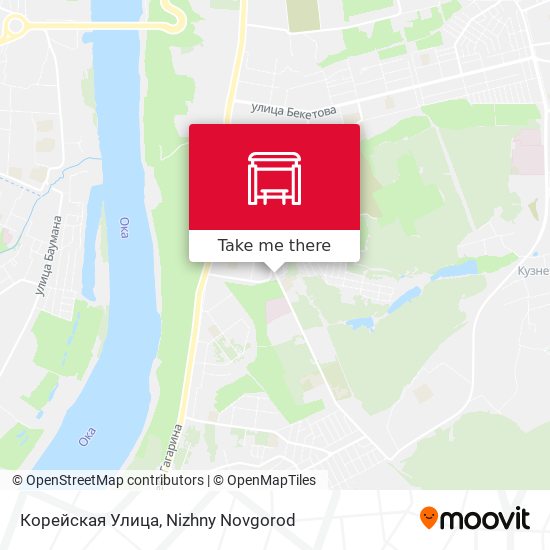 Корейская Улица map