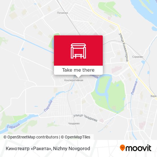 Кинотеатр «Ракета» map