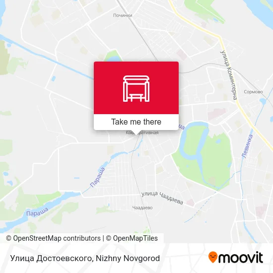 Улица Достоевского map