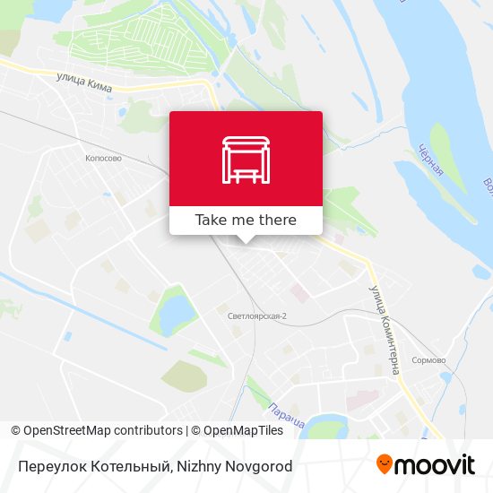 Переулок Котельный map