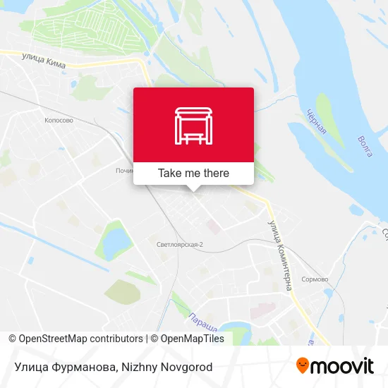 Улица Фурманова map
