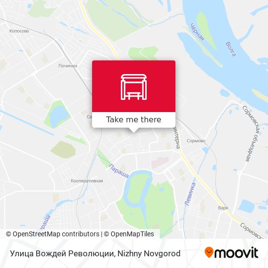 Улица Вождей Революции map