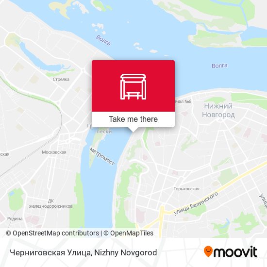 Черниговская Улица map