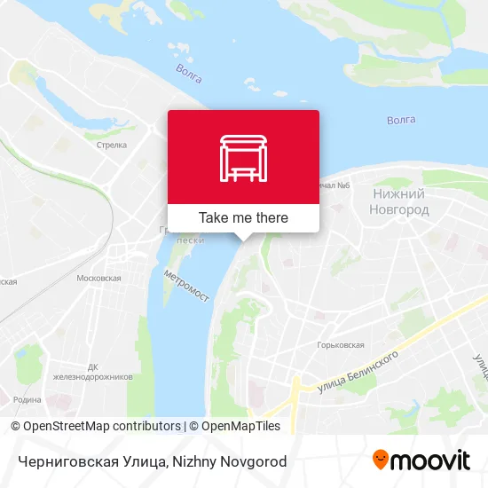 Черниговская Улица map