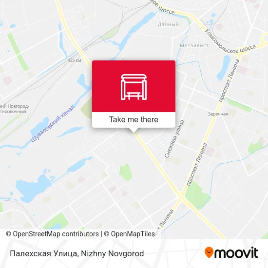 Палехская Улица map