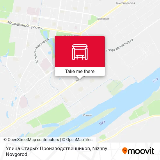 Улица Старых Производственников map