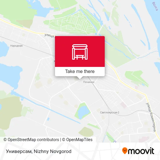 Универсам map