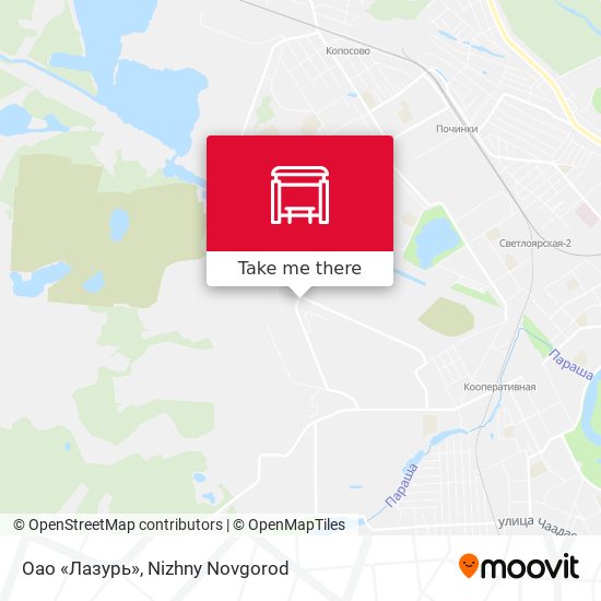 Оао «Лазурь» map
