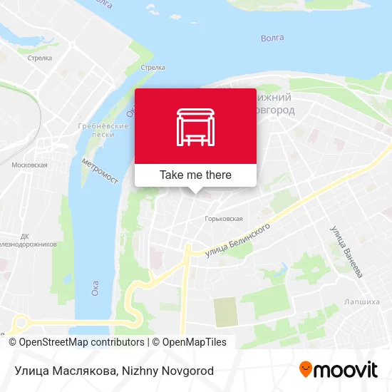Улица Маслякова map