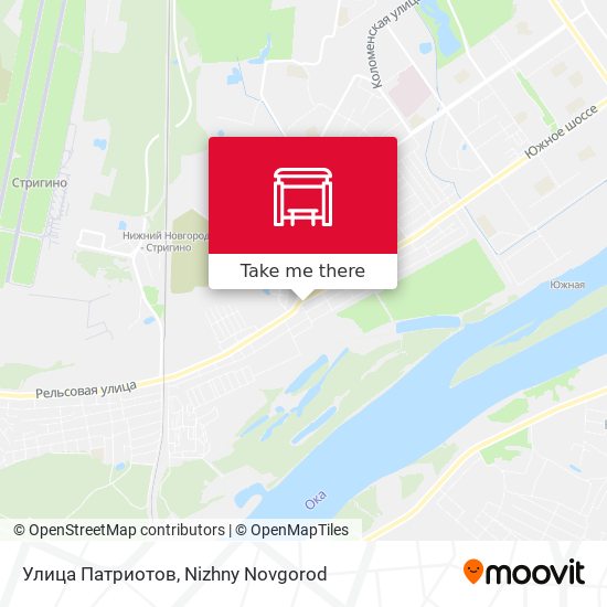 Улица Патриотов map