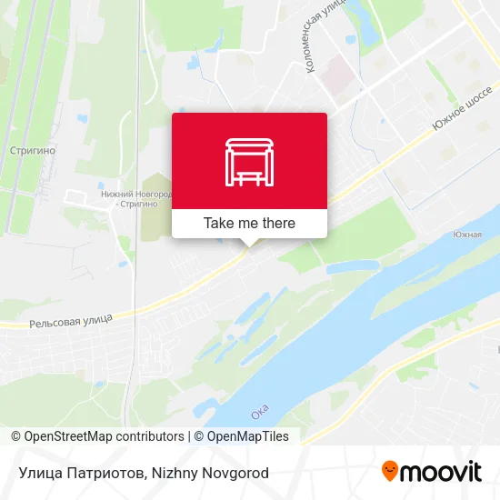 Улица Патриотов map
