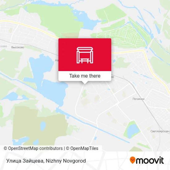 Улица Зайцева map