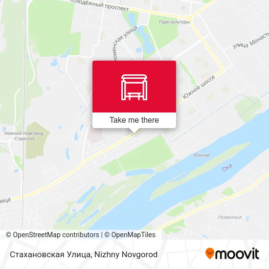 Стахановская Улица map