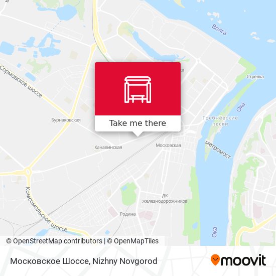 Московское Шоссе map