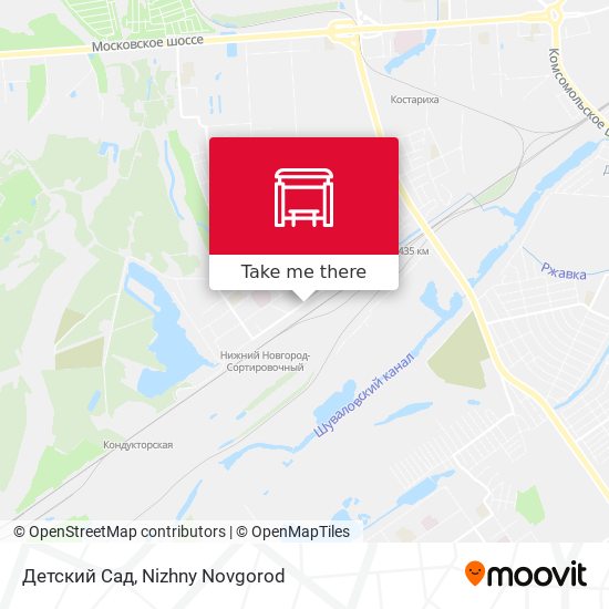 Детский Сад map