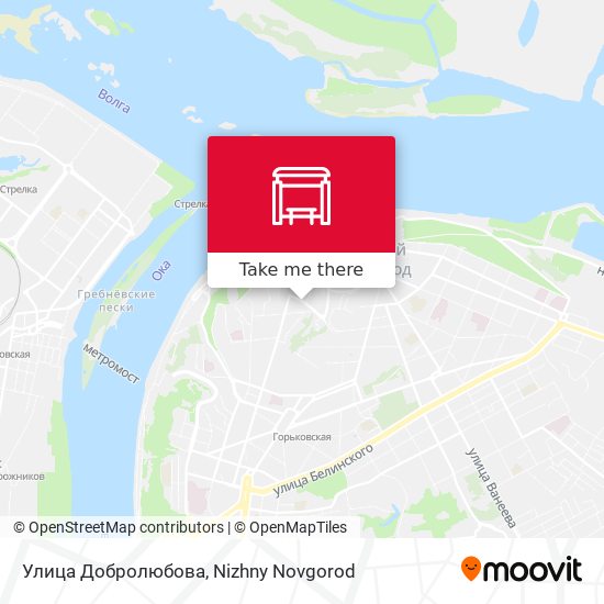 Улица Добролюбова map