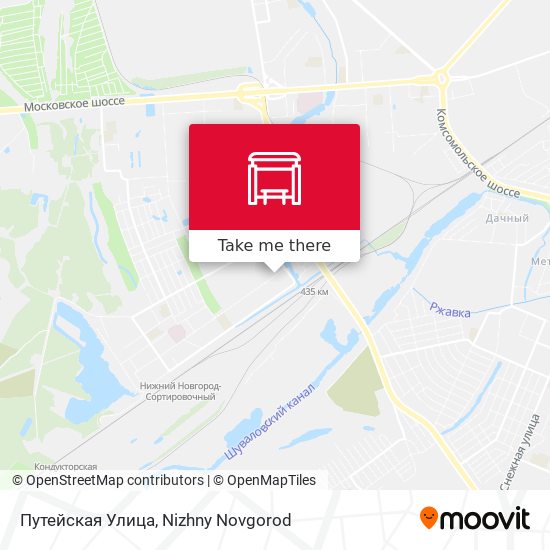 Путейская Улица map