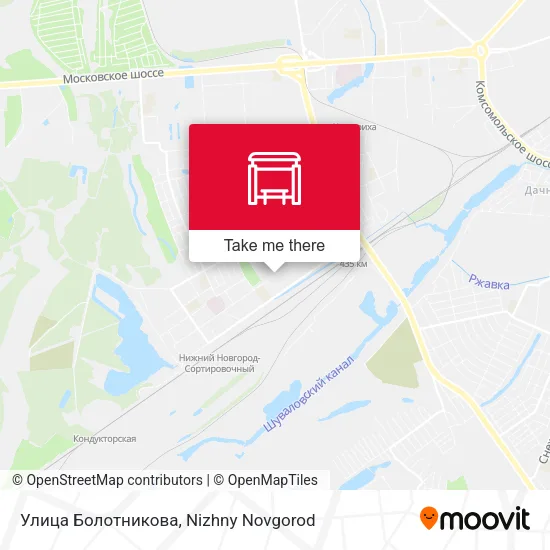 Улица Болотникова map