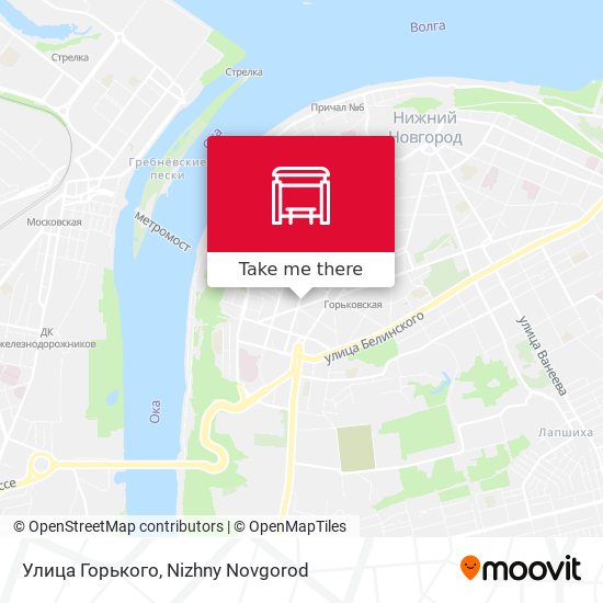 Улица Горького map