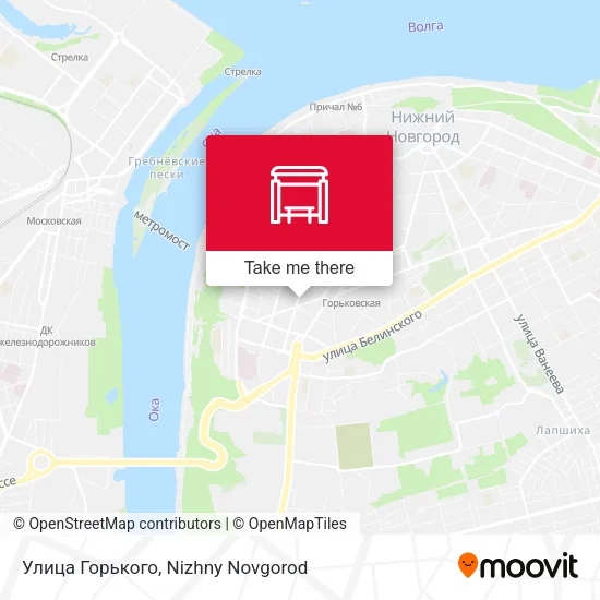 Улица Горького map