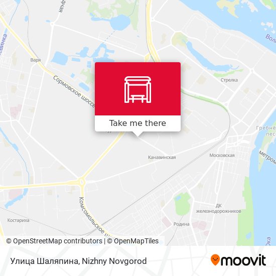Улица Шаляпина map