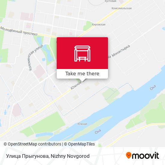 Улица Прыгунова map