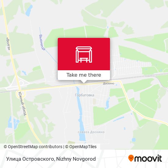Улица Островского map
