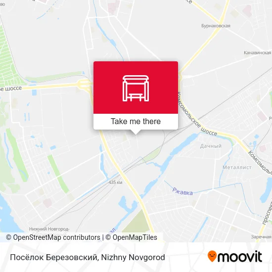 Посёлок Березовский map