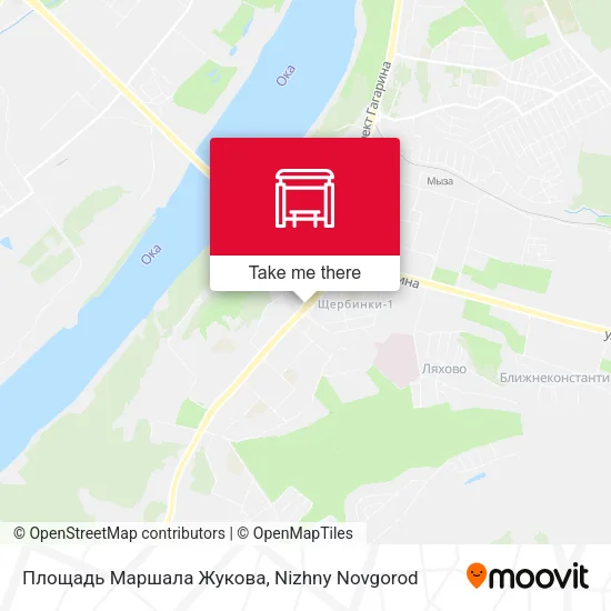 Площадь Маршала Жукова map