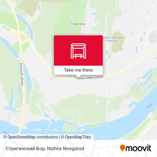 Стригинский Бор map