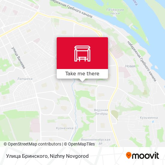 Улица Бринского map