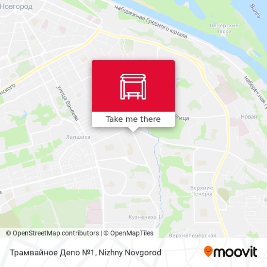 Трамвайное Депо №1 map