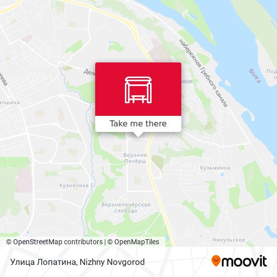 Улица Лопатина map
